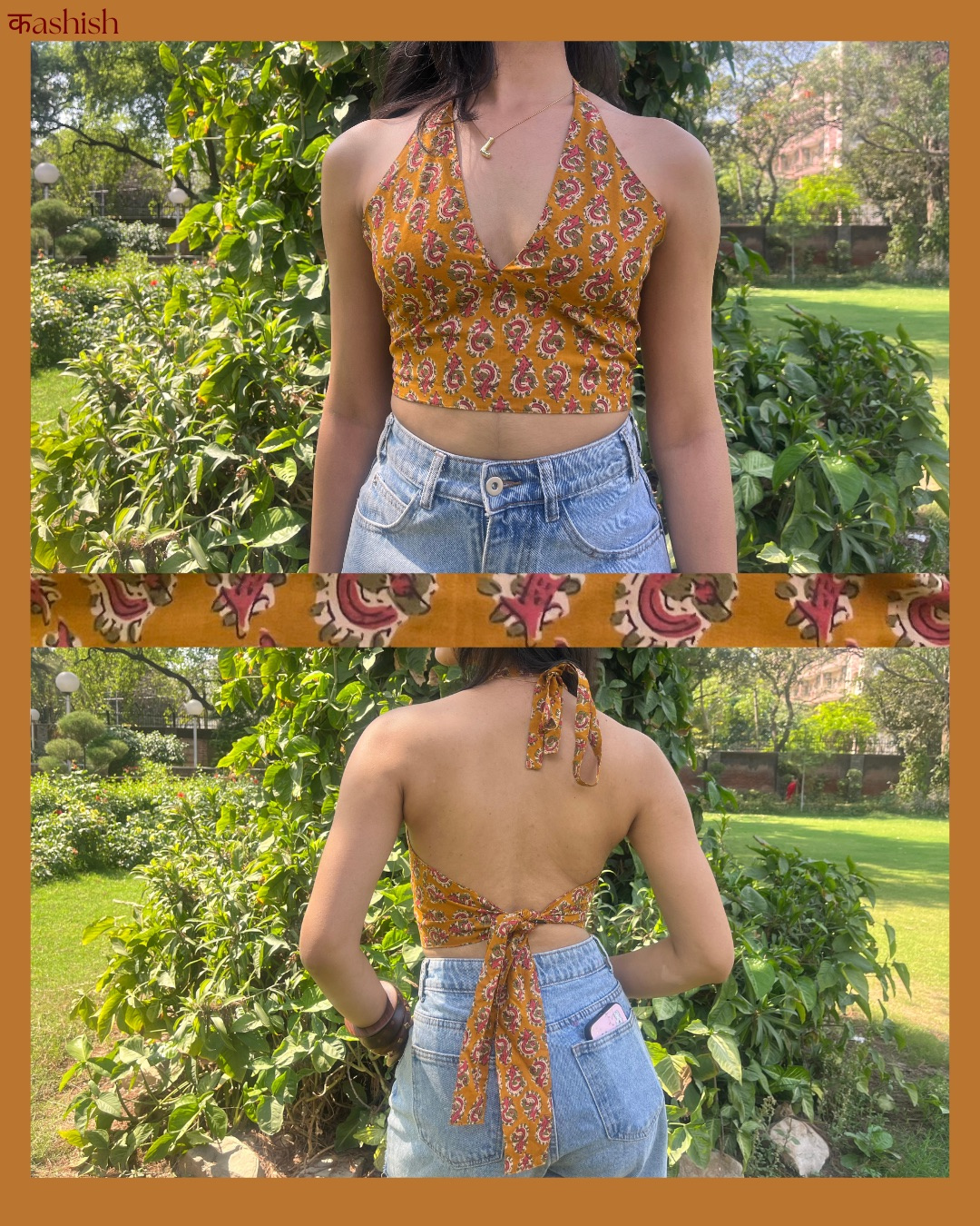 क Ethnic bralettes