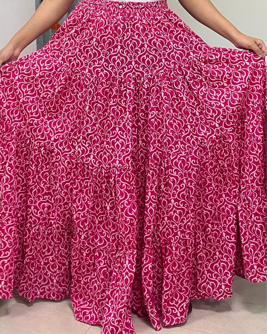 क long skirts