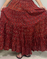 Maroon Ditsy