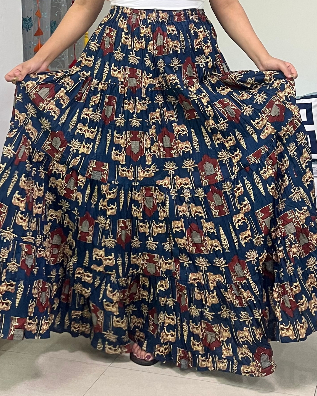 क long skirts