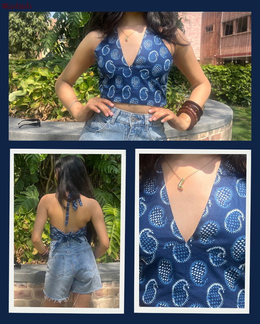 क Ethnic bralettes