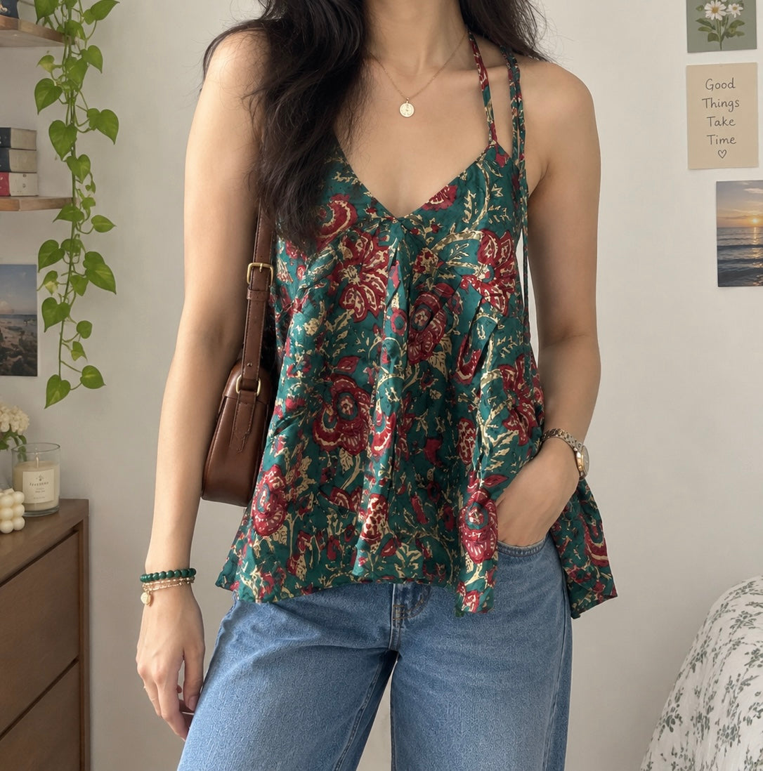 Floral green